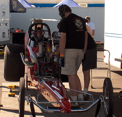 fastest 14 mile internal combustion powered dragster